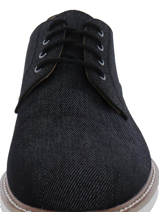 STEVE MADDEN Derby Oxford Lace Up Canvas Black Shoes 11.5 main image 14